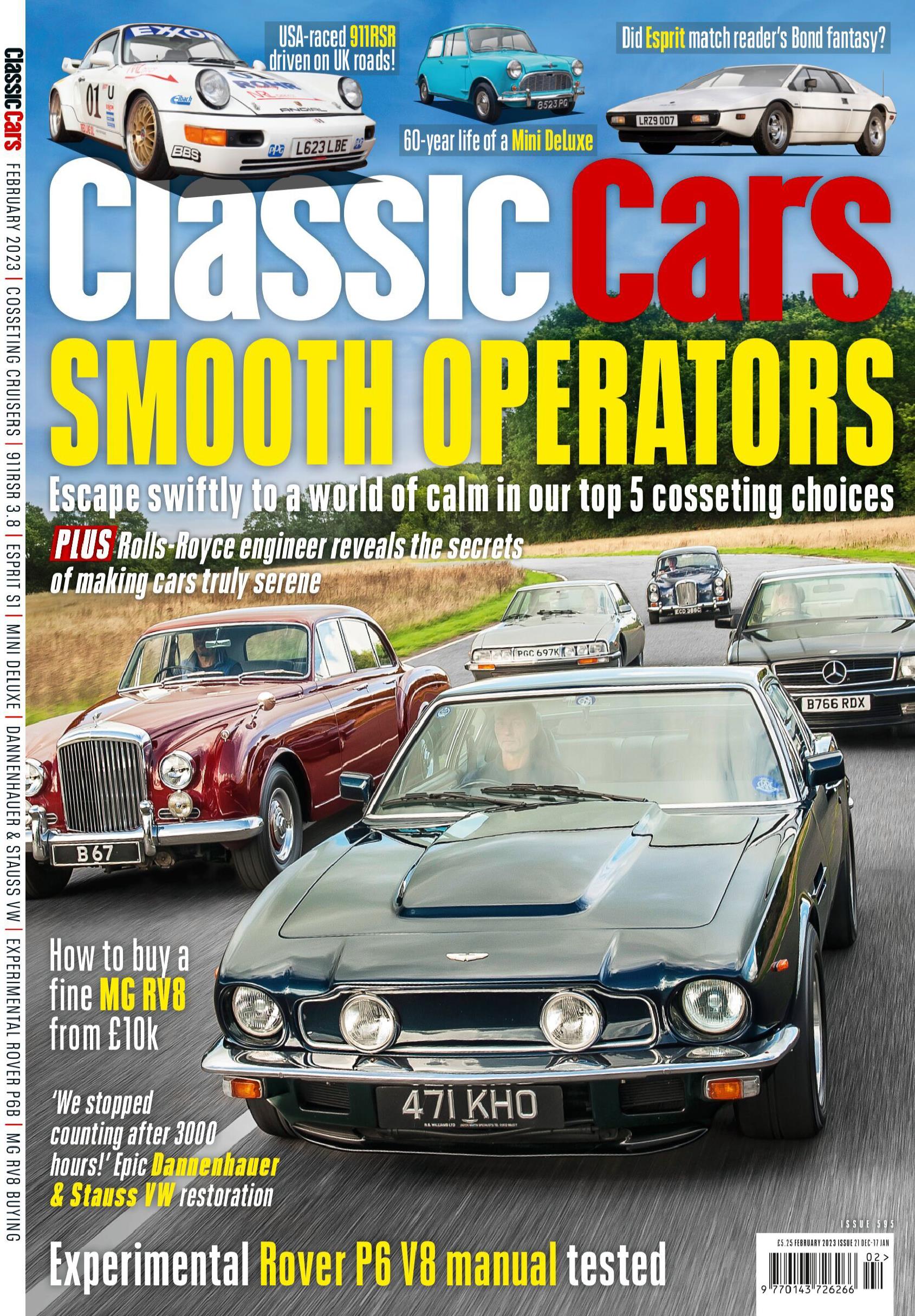 Журнал Classic Cars, february 2023